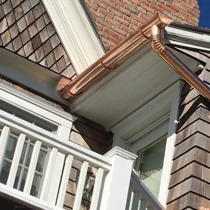 copper gutter installation Inwood ny